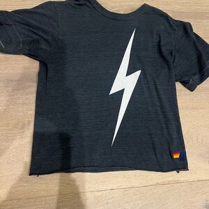Aviator Nation Grey Bolt Tee